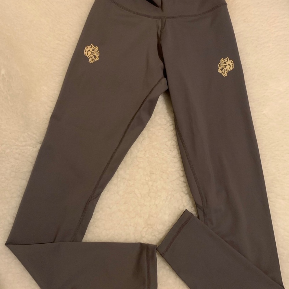 Darc Sport Gray Leggings with white Accents